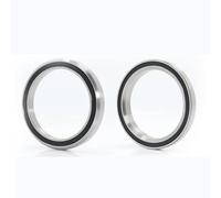 Rodamientos cónicos superiores e inferiores de acero cromado de 52 x 40 x 7 mm, 45/45 grados, 2 unidades