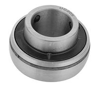 Rodamientos de Bloque de Almohada UC205 de 25 mm, Rodamiento de Brida de Acero de Bola Montada Con Inserto Plateado