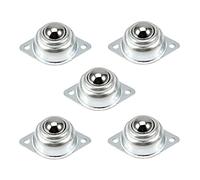 Rodamientos de Bola de Metal Rodamiento de Transferencia Rueda de Bola para Transmisión Muebles Sillas 15mm 5pcs