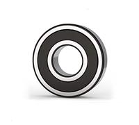 Rodamientos de bolas, 1 Uds 6300-2RS 6301-2RS 6302-2RS rodamientos rígidos de bolas rodamiento blindado goma acero(6300 2rs(10x35x11mm))