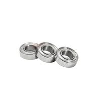 Rodamientos de Bolas, 10 piezas MR Series MR52ZZ MR63ZZ MR85ZZ MR95ZZ MR128ZZ MR137ZZ Rodamiento de bolas blindado de metal (MR74ZZ 4x7x2.5mm)(MR72ZZ 2x7x3mm)