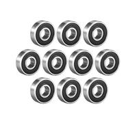 Rodamientos de Bolas, 10 Uds rodamiento rodamiento rígido de bolas 603 604 605 606 607 608zz 608-2 609 623 624 625 626 627 628 629 ZZ rodamiento rígido de bolas(-2RS,ABEC-5-624 4X13X5)