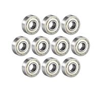 Rodamientos de Bolas, 10 Uds rodamiento rodamiento rígido de bolas 603 604 605 606 607 608zz 608-2 609 623 624 625 626 627 628 629 ZZ rodamiento rígido de bolas(ZZ,ABEC-3-623 3X10X4)