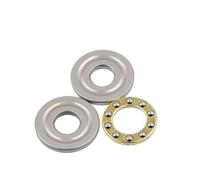 Rodamientos de bolas, 2 rodamientos planos en miniatura F3-8M F6-12M F7-15M F8-16M 9-17 F10-18M 12-21M (F5-11M 5x11x4.5)(F10-20M 10x20x6.5)