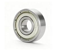 Rodamientos de bolas 608ZZ/608RS, paquetes de 10 o 20 unidades, blindados metálicamente, de ranura profunda, 8x22x7 mm, for monopatines y más.(608ZZ(20Pcs))