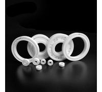 Rodamientos de bolas cerámicos híbridos SMR105/106/148/117/126/128/137 - Jaula de cerámica de zirconio y PTFE de alto rendimiento, 1 unidad(SMR128size8X12X3.5)