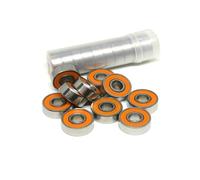 Rodamientos de bolas de acero inoxidable 1 rodamiento cerámico híbrido(S683C-2OS 3x7x3mm)