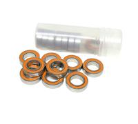 Rodamientos de bolas de acero inoxidable Rodamiento cerámico híbrido ABEC7 SMR104C 2OS de 4 x 10 x 4 mm for electrodomésticos de acero inoxidable.(SMR148C-2OS 8x14x4mm)