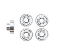 Rodamientos de bolas de cerámica inoxidable for tablas de surf Longboard Skateboard Bearings Rodamiento integral Piezas de patines(Integral Bearing thickened 4pcs)