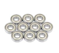 Rodamientos De Bolas De Ranura Profunda, Rodamientos De Acero, Con Sellado De Tapa De Hierro, Productos Para La Transmisión De Potencia, Aptos Para Equipos Industriales (6201-ZZ/P5*2)