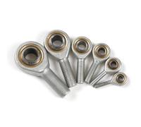 Rodamientos de bolas ojo de pez Rodamiento de extremo de varilla, 1 pieza Junta de acero estilo ojo de pez M6 M8 M10 M12 M16 M18 for cilindro hidráulico(M12)