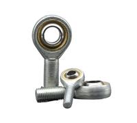 Rodamientos de bolas ojo pez Rodamiento extremo varilla, 5 piezas SA3-36T/K, SA3/4P/K Perno tuerca roscado externo junta macho(M10*1.5MM(SA10T/K))