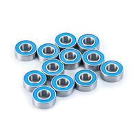 Rodamientos de bolas, Rodamiento MR85RS 10 Uds 5x8x2,5mm ABEC-7 Hobby eléctrico RC coche camión MR85 RS 2RS rodamientos de bolas MR85-2RS azul sellado