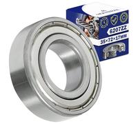 Rodamientos de Bolas Universal 6206ZZ para el Motor con Tamaño 30x62x16 mm - MONTERAL