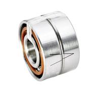 Rodamientos De Contacto Angular Un par 7000 7001 7002 7003 7004 7005 7006 DB DF DT AC rodamiento de bolas contacto Angular P5 rodamientos máquina for CNC(7006 30x55x13.0mm,DB_AC ANGLE)