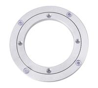 Rodamientos de la placa giratoria de aleación de aluminio Rodamientos de servicio pesado Placa giratoria para restaurante Mesa de comedor Decoraciones para pasteles Soporte para monitor de TV(6 inch)
