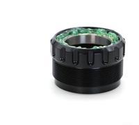 Rodamientos de precisión de aleación de aluminio de 47 mm de diámetro interior T47 para ejes de manivela de 24 mm, 29 mm, se adapta a marcos de 68 mm, 73 mm, 86 mm, 92 mm (T47-24 B)