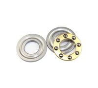 Rodamientos de ranura profunda, Tamaños planos axiales del múltiplo de Seat del rodamiento de bolitas de empuje del eje profundo de los rodamientos rígidos de bolas(F5-10M)