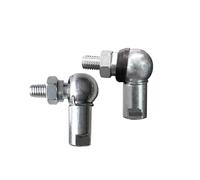 Rodamientos de rótula en forma de L 1 pieza de espárrago de rótula for coche, junta universal, junta de rótula CS8 CS10 CS13 CS16 CS19 M5M6M8M10M12M14M16(CS13 M8x1.25,Left Thread)