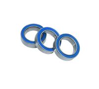 Rodamientos de sección delgada pequeños 6700 2RS, 10 x 15 x 4 mm, 6700RS, ABEC3, 10 x 15 x 4, con sellos azules, 10 x 15 x 4 mm, RC, 10 unidades(MR83-2RS 3x8x3mm)