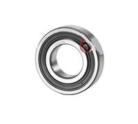 Rodamientos Híbridos De Cerámica ABEC-9 6902RS Nitruro Silicio For Bicicletas (2/4 Unidades, 15 X 28 7 Mm, Alemania)(2Pcs)