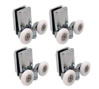 Rodamientos inferiores para mamparas de ducha, 23 mm, 4 unidades