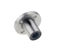 Rodamientos lineales de bolas con brida, 2 unids/lote LMF10LUU LM8LUU LM6UU LM12UU LM8UU LM16UU LM20UU LM25UU Piezas de rodamiento de 10 mm(LMF20UU)