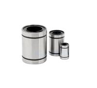 Rodamientos lineales de bolas con junta de goma, Rodamientos lineales de bolas 10 piezas Guía lineal 3 mm a 20(Lm12luu 12x21x57)