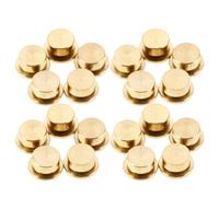 Rodamientos Miniatura de Metal Dorado para Manualidades, 20 Unidades | Aleación, Rotación Silenciosa y Ajuste en Espacios Estrechos, para Proyectos Creativos y Montaje de Figuras