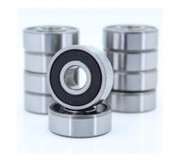 Rodamientos, Repair Kits 10Pieces 606RS Small Size Bearing Rubber Sealed Miniature Mini Ball 606 RS Chrome Steel Bearings 6 * 17 mm (Number of Pcs : 500Pcs)