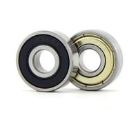 Rodamientos, Rodamiento rígido de bolas 10PCS 603-699 en miniatura 604 605 606 608 623 624 626 628 686 687 688 692 697 696 ZZ 2RS Rodamientos(Iron Cover,687-7x14x5mm)