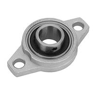 Rodamientos Rómbicos De Brida Rodamiento Montado De Aleación De Aluminio De Zinc, Rodamiento Autoalineable De Bloque De Cojinete 20mm / 0.8in