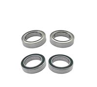 Rodamientos Sellados, 5/10 Uds ABEC-1 6703-2RS 2Z alta calidad 6703ZZ 2RZ 17x23x4mm sello de goma ultrafino rodamiento rígido bolas