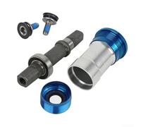 Rodamientos sellados de cartucho para pedalier de bicicleta para cono cuadrado con carcasa de aluminio y diseño impermeable doble para bicicletas de montaña (68 x 116 mm)