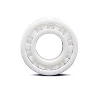 Rodamientos totalmente Cerámicos Zirconia 6200 6201 6202 6203 6204 6205 6206 6207 6208 6209 6210 6211 6212 6213 6214 6215 6216 CE-2RS resistente a las alturas. Temperaturas (6201CE, 12 x 32 x 10)