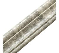 Rodapié autoadhesivo Pegatinas de tiras borde pared espuma, autoadhesivas, impermeables, zócalo, esquina, línea cintura, pegatina, papel tapiz, decoraciones for el hogar(Grey net)