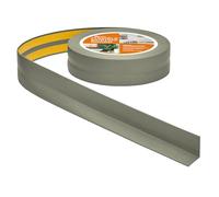 Rodapiés Flexible Autoadhesivo - 30 mm x 30 mm - Rodapié Plegable para Cocina, Baño - Cinta de sellado, Perfil PVC - Estanco, Decorativo (Verde oliva, 10m)