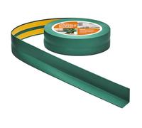 Rodapiés Flexible Autoadhesivo - 30 mm x 30 mm - Rodapié Plegable para Cocina, Baño - Cinta de sellado, Perfil PVC - Estanco, Decorativo (Verde, 15m)