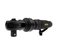 Rodcraft RC3688 - Destornillador de carraca neumática con cabezal flexible (3 posiciones: recta, 30° hacia arriba/abajo) Concepto Rodflex - Cuadrado 1/2 pulgadas, par máx. 90 Nm