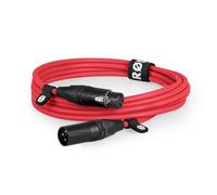 Rode Cable de micrófono XLR de alta calidad 3 metros rojo