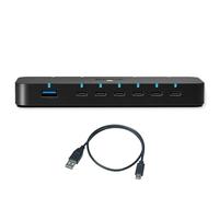 Rode Hub USB de alto rendimiento con 7 puertos con cable keepdrum