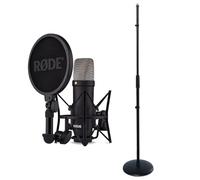 Rode NT1 Signature Black - Micrófono de estudio con soporte recto keepdrum