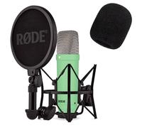 Rode NT1 Signature Green - Micrófono de estudio, color verde + keepdrum WS2 filtro antipop