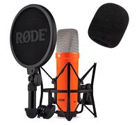 Rode NT1 Signature - Micrófono de estudio con protección contra pop keepdrum, color naranja