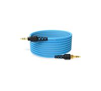 RØDE NTH-Cable Cable de audio para los auriculares NTH-100, de 2,4 m/8 pies de longitud, con conectores de 3,5 mm macho a macho de alta calidad con adaptador de ¼ de pulgada incluido (azul)