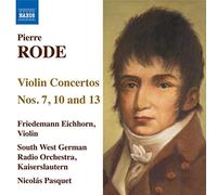 Pierre Rode – Conciertos para violín n.º 7, 10 y 13 – CD – NAXOS