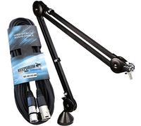 Rode PSA-1 Brazo de micrófono de mesa articulado + cable de micrófono XLR keepdrum 6 m