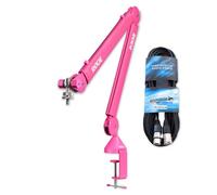 Rode PSA1+ Plus - Brazo articulado para micrófono de mesa, color rosa
