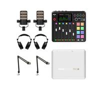 Rode Rodecaster Pro II Pack para 2 personas | ✅ Tarjeta de memoria microSD gratuita