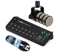 Rode Rodecaster Video Consola para producción de audio y vídeo con micrófono Podmic y cable keepdrum XLR